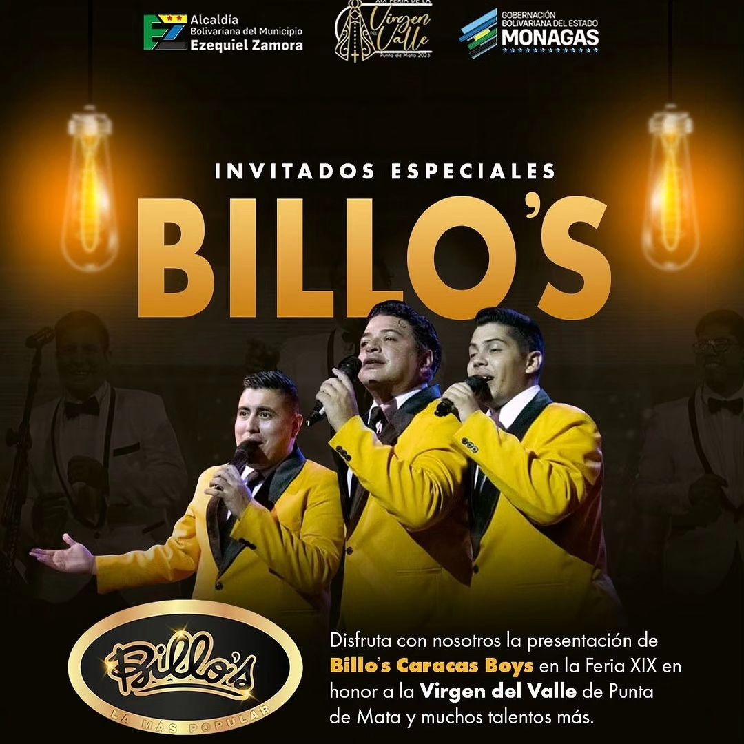 Eventos - Billo's Caracas Boys